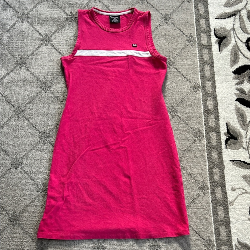 Ralph Lauren Hot Pink Tank Top with White Trim